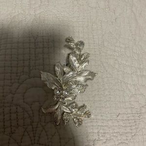 Wedding hair clip piece